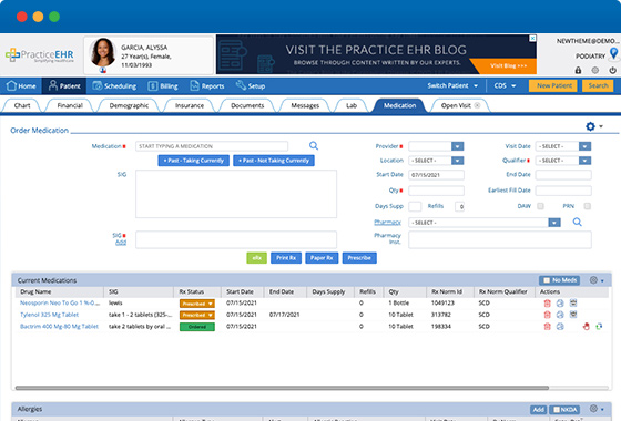 Practice EHR Software EHR and Practice Management Software