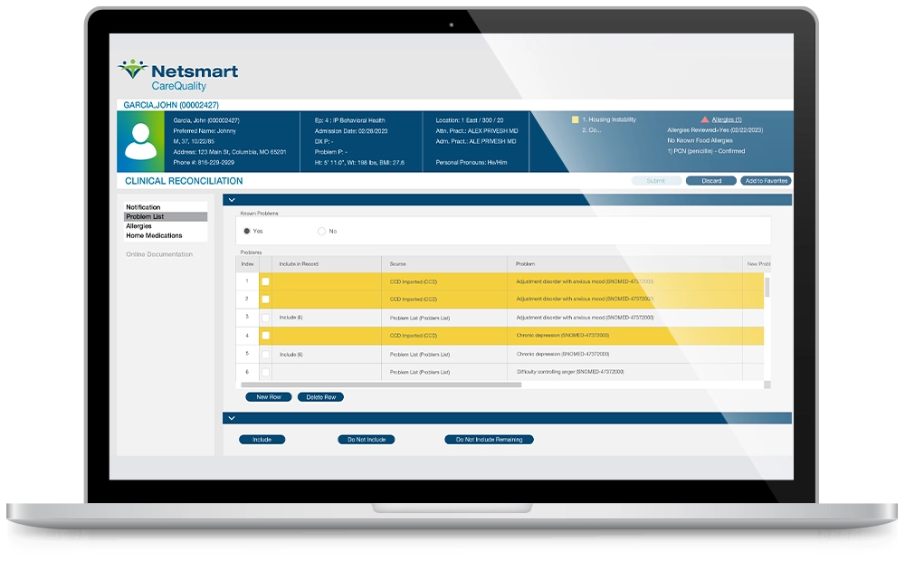 Netsmart EHR Software EHR and Practice Management Software