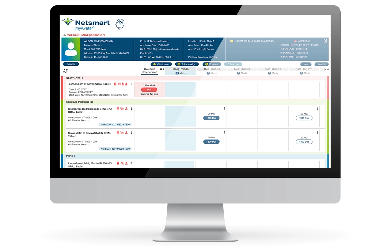 Netsmart EHR Software EHR and Practice Management Software