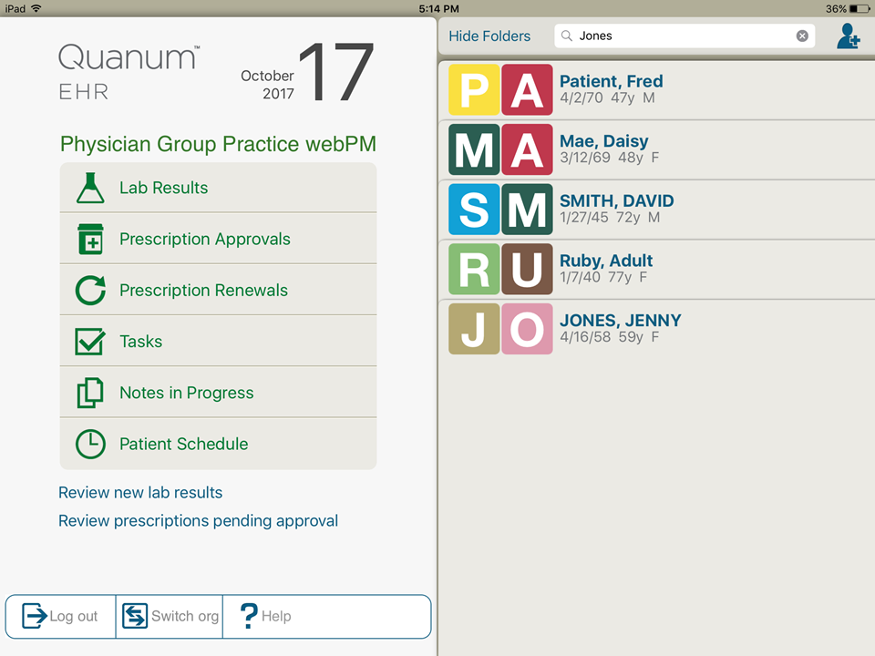 Quanum Practice Management Software EHR and Practice Management Software