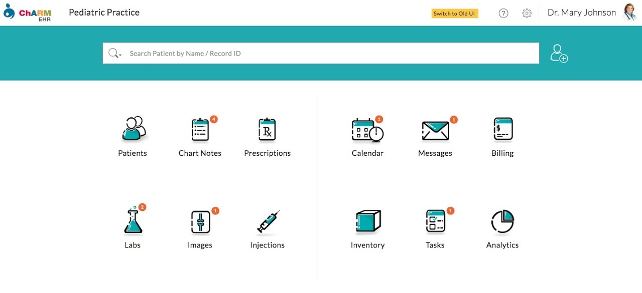 charm alternative and holistic medicine EHR Software and patient portal