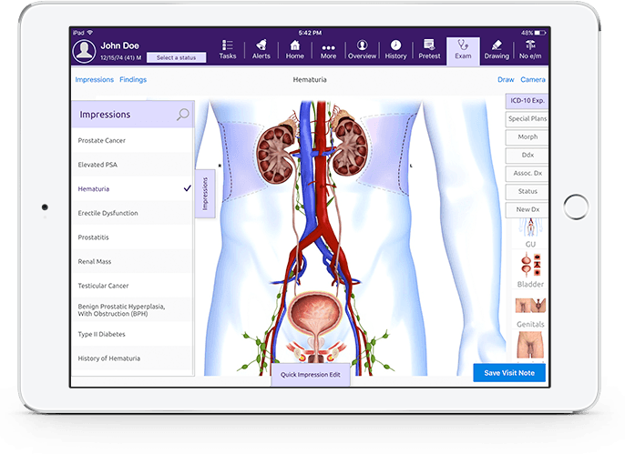 modernizing medicine ema urology EMR Software and patient portal