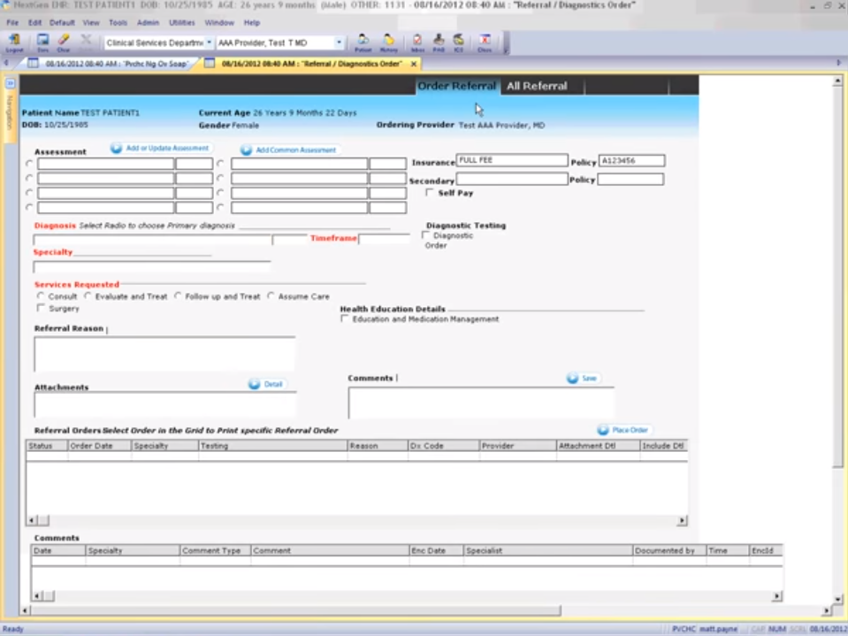 nextgen internal medicine EMR Software and patient portal