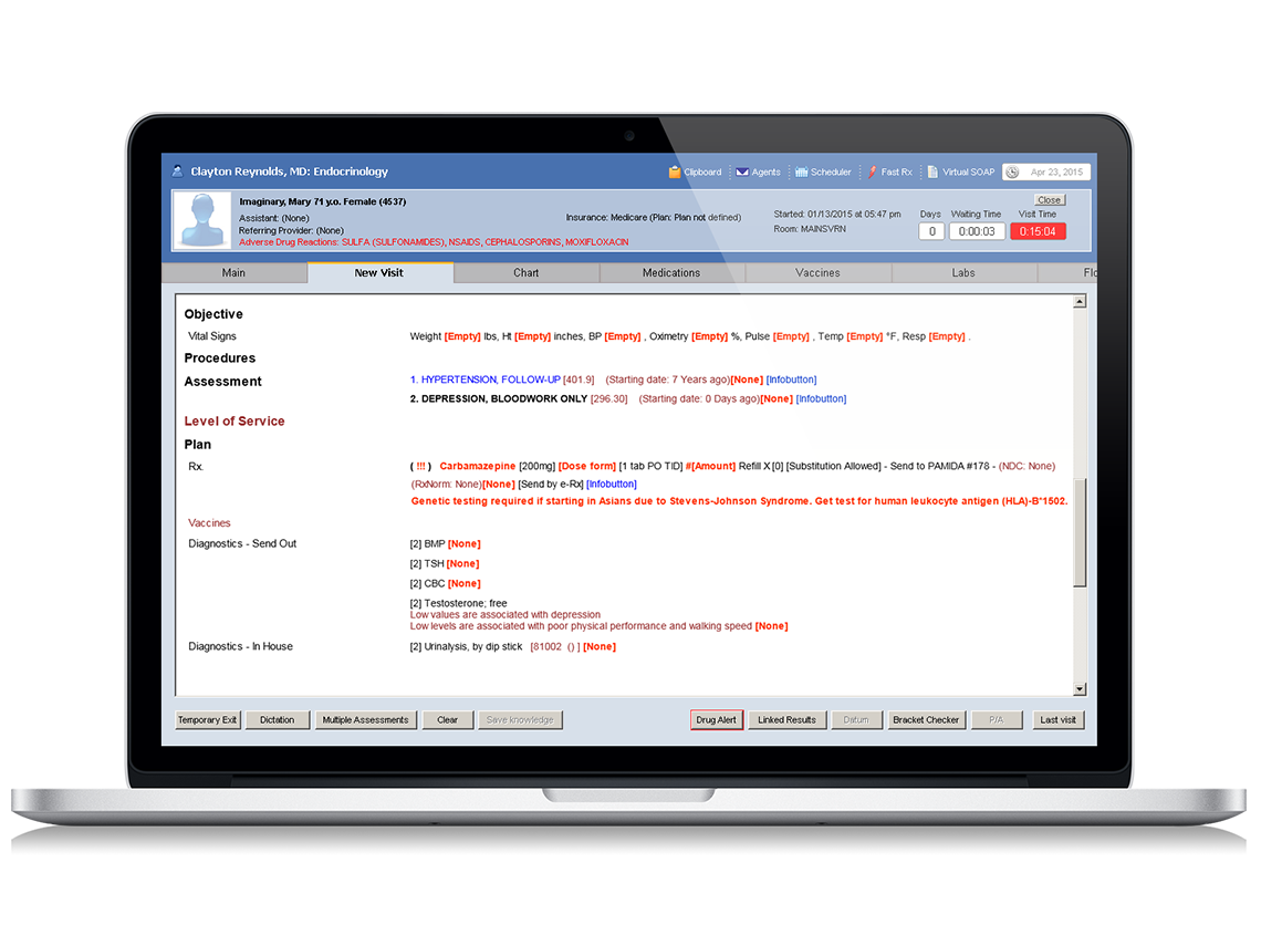 praxis alternative and holistic EMR Software and patient portal