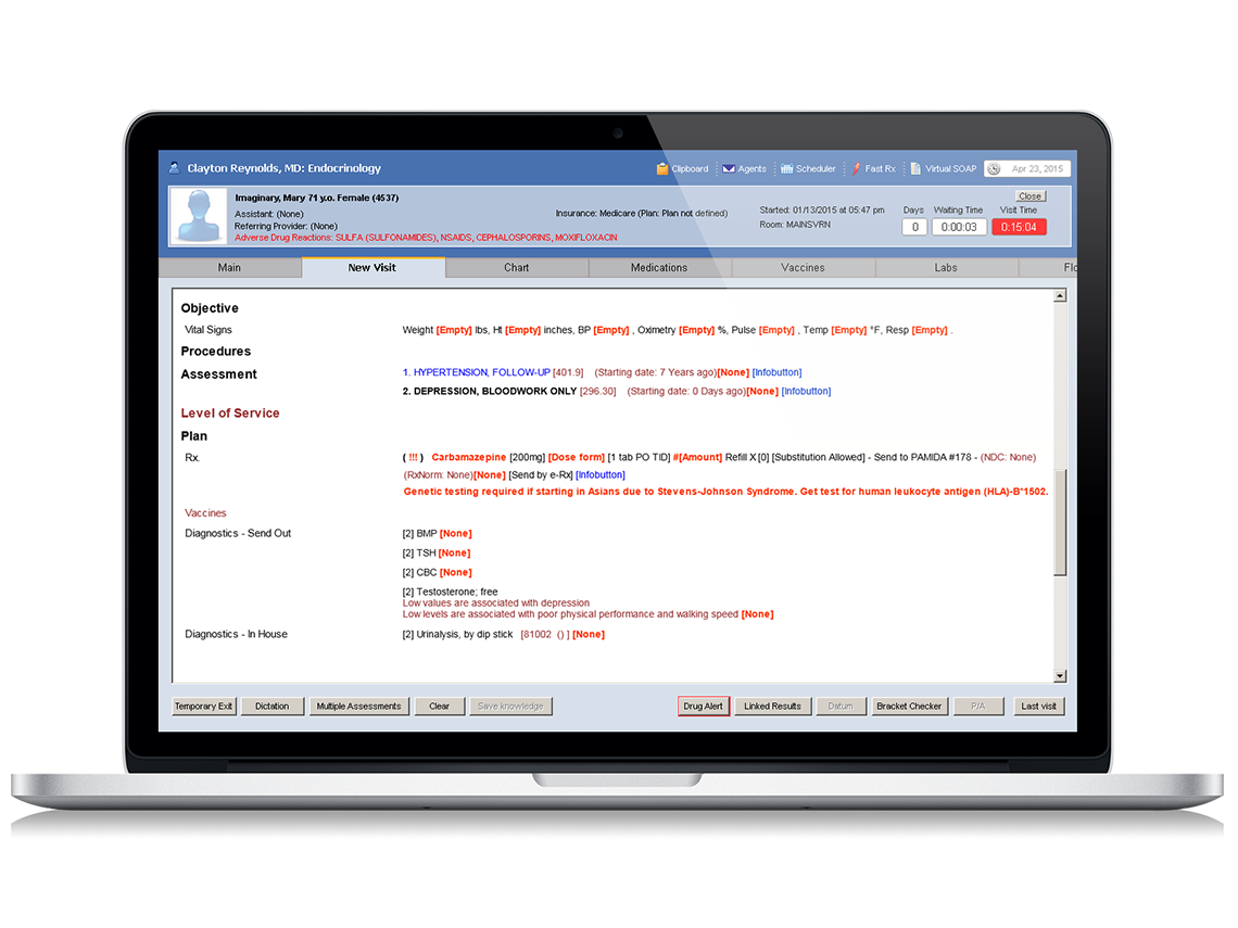 praxis urology EMR Software and patient portal