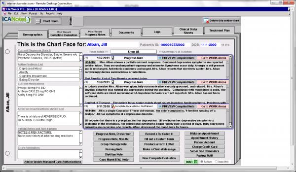 ICANotes EHR Software EHR and Practice Management Software