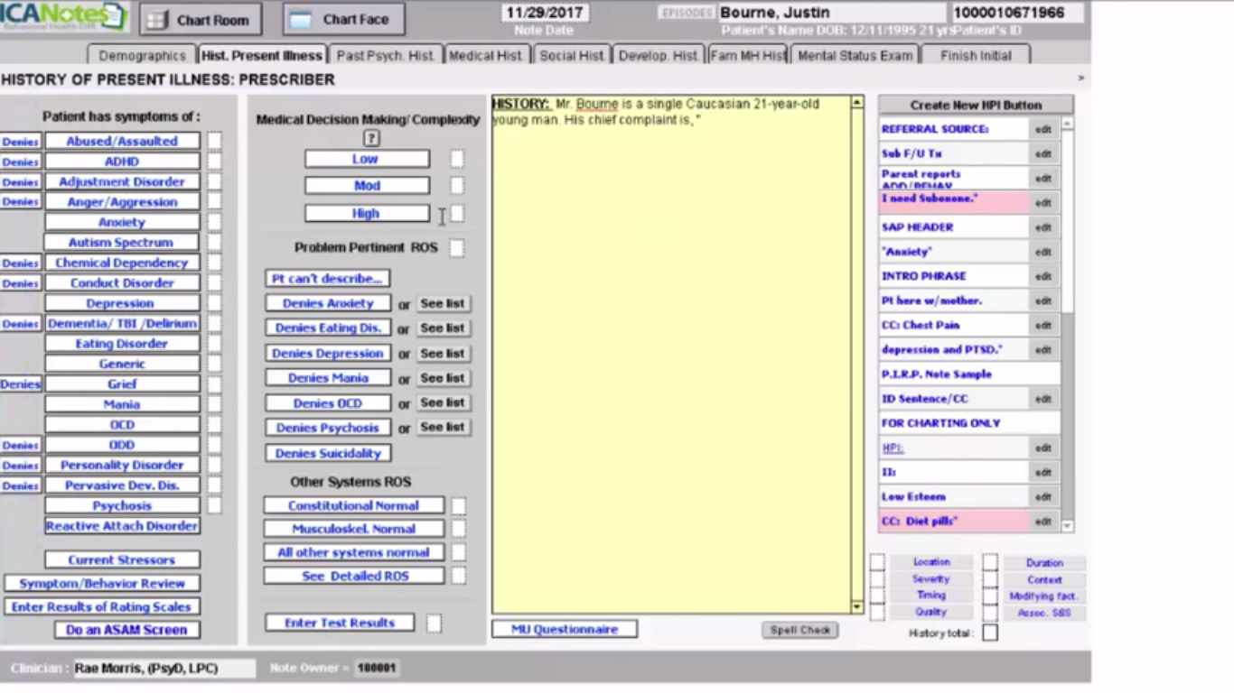 ICANotes EHR Software EHR and Practice Management Software