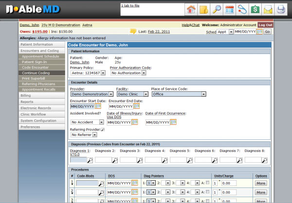nAbleMD EHR Software EHR and Practice Management Software