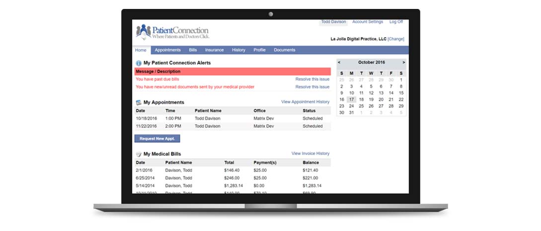 MDConnection PM Software EHR and Practice Management Software