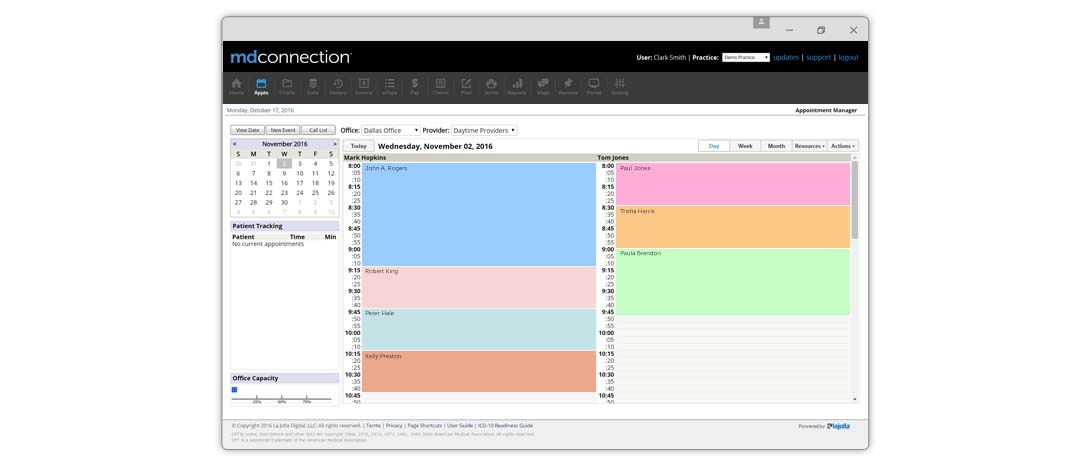 MDConnection PM Software EHR and Practice Management Software