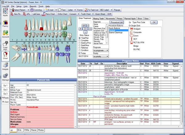 Open Dental Software EHR and Practice Management Software