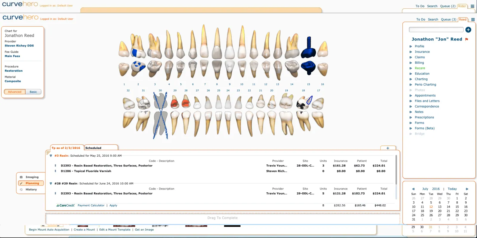 Curve Dental EHR Software EHR and Practice Management Software