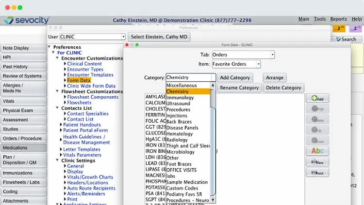 Sevocity EHR Software EHR and Practice Management Software
