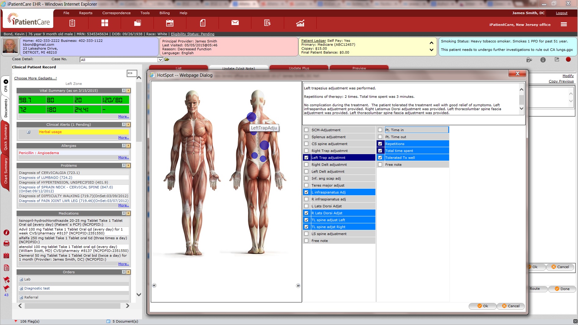 iPatientCare EHR Software EHR and Practice Management Software