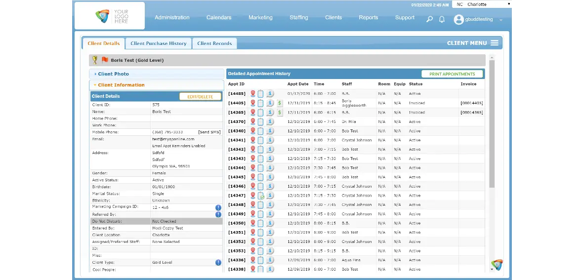 AestheticsPro Online EHR Software EHR and Practice Management Software