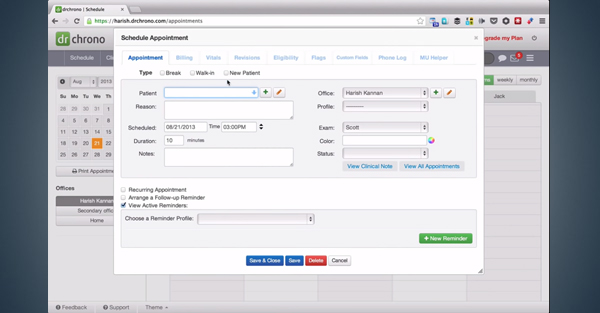 DrChrono Medical Billing Software EHR and Practice Management Software
