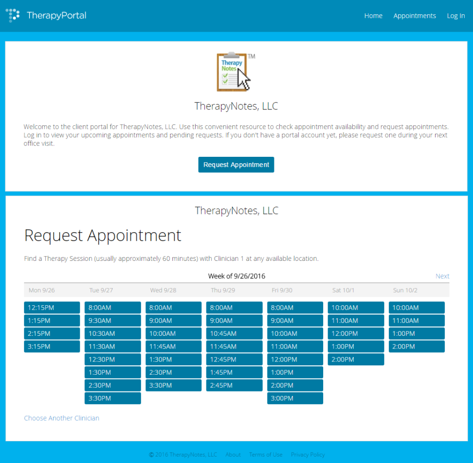 TherapyNotes EMR Software EHR and Practice Management Software
