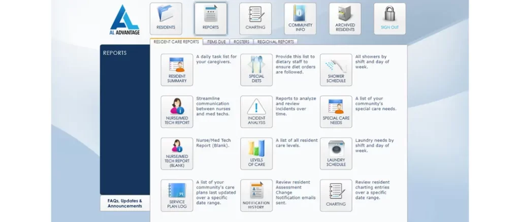 AL-Advantage-EMR-Software-and-Assisted-Living-Software-Demo
