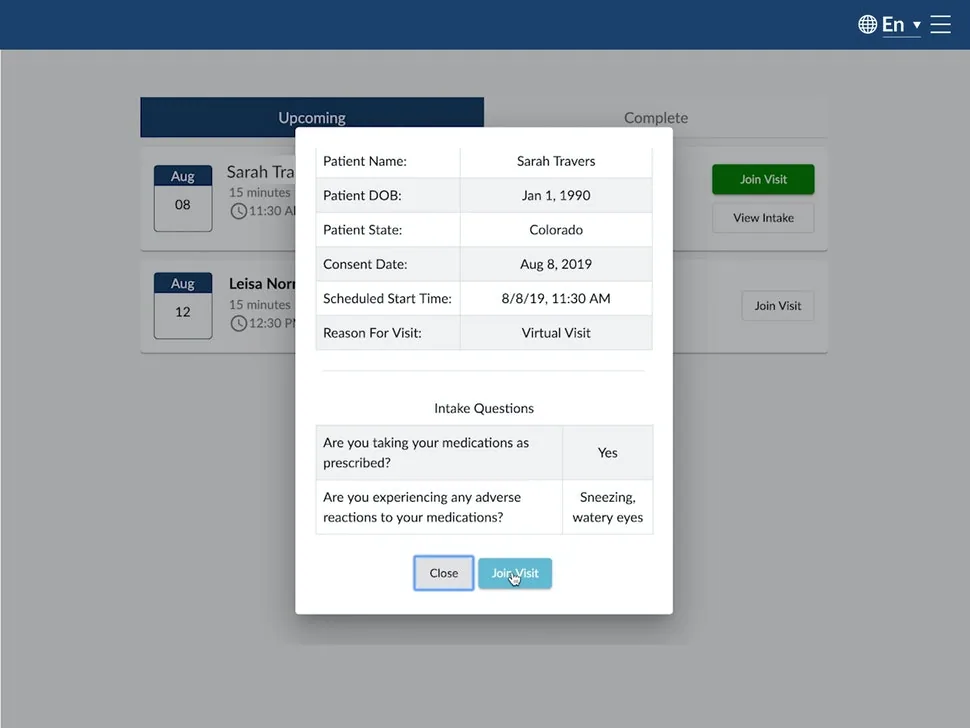 NextGen Virtual Visits Software EHR and Practice Management Software