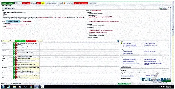 VelociDoc EMR Software EHR and Practice Management Software