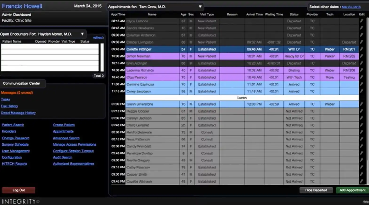 Integrity EMR for Eyes EHR and Practice Management Software