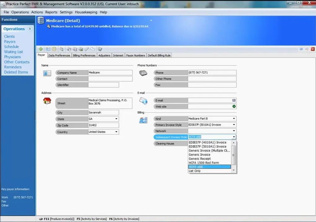 Practice Perfect EMR Software EHR and Practice Management Software
