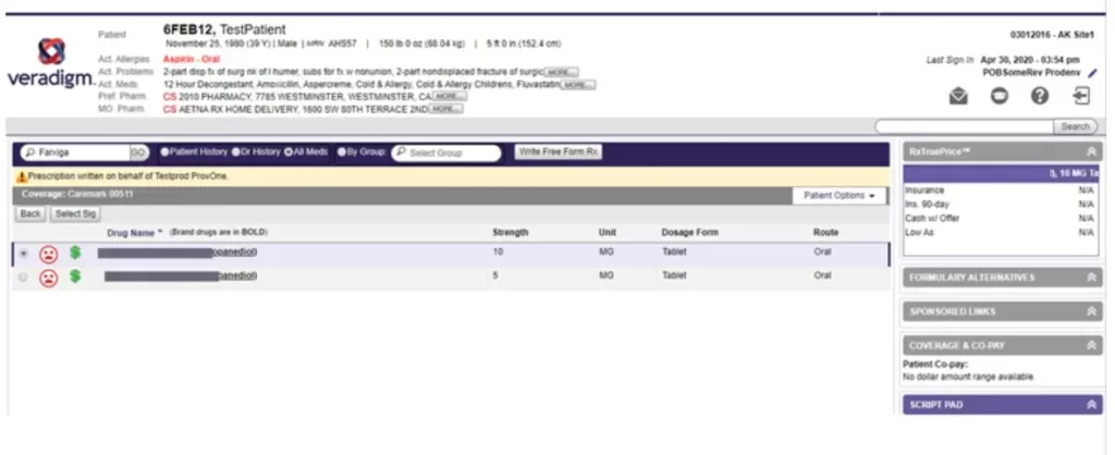 Veradigm-Professional-EMR-Practice-Management-Software-Patient-Demo