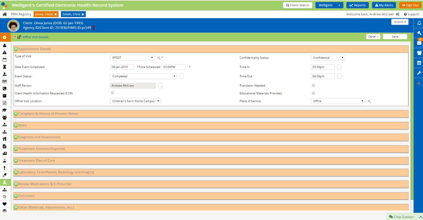 Welligent Behavioral EHR Software EHR and Practice Management Software