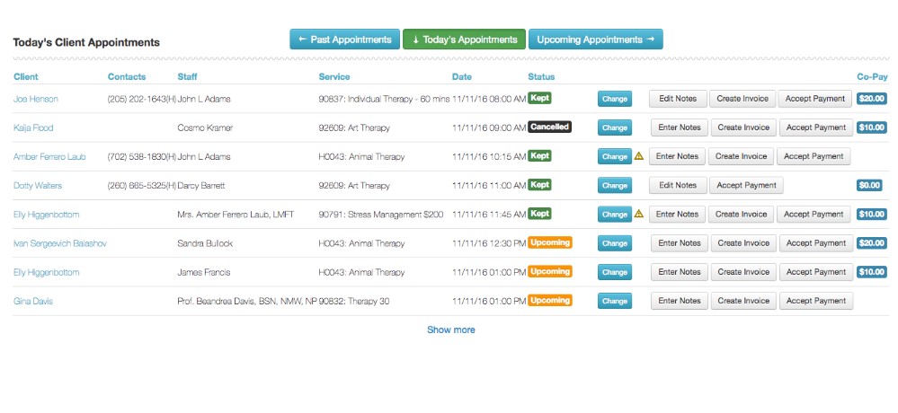 TheraNest EMR Software EHR and Practice Management Software