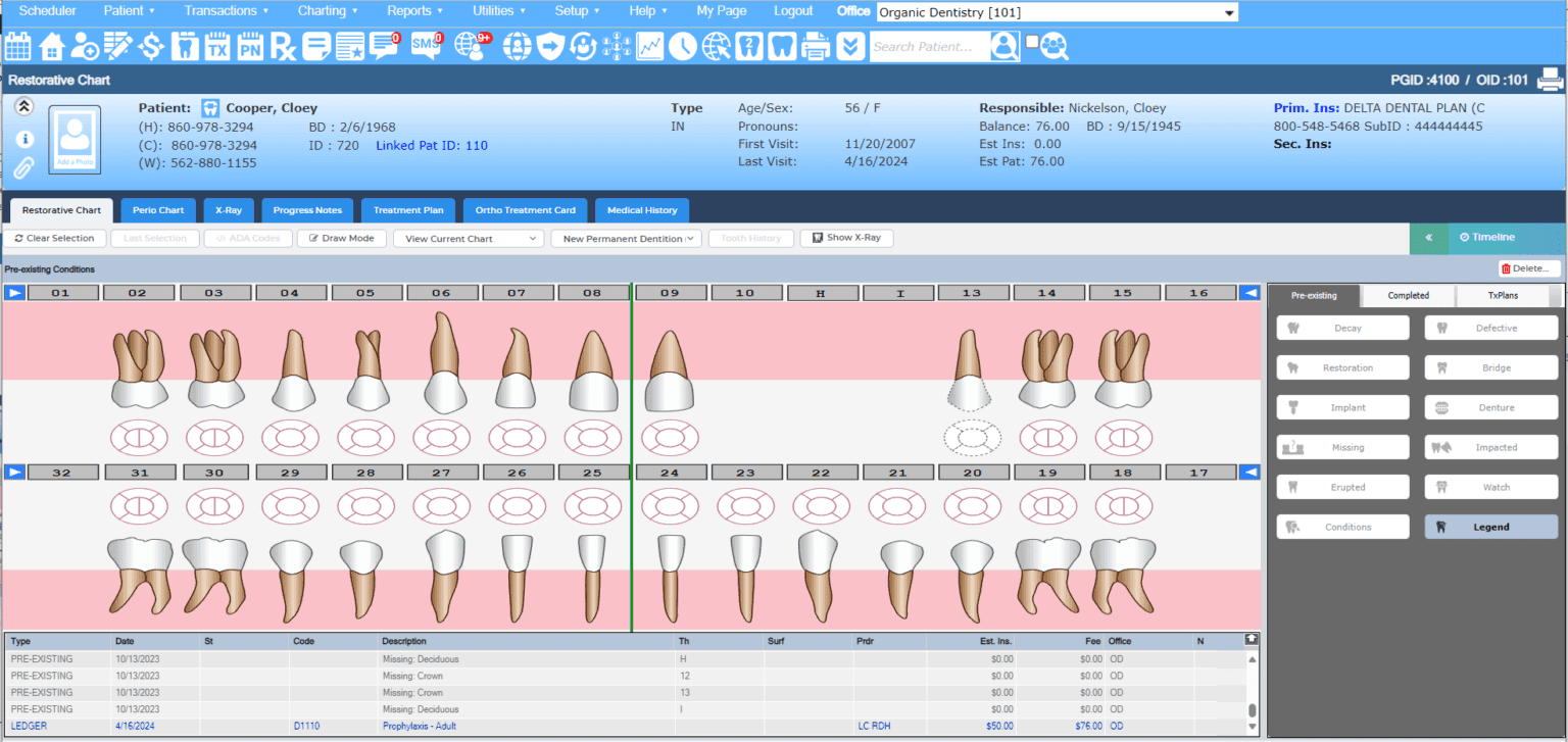 Denticon Practice Management Software EHR and Practice Management Software