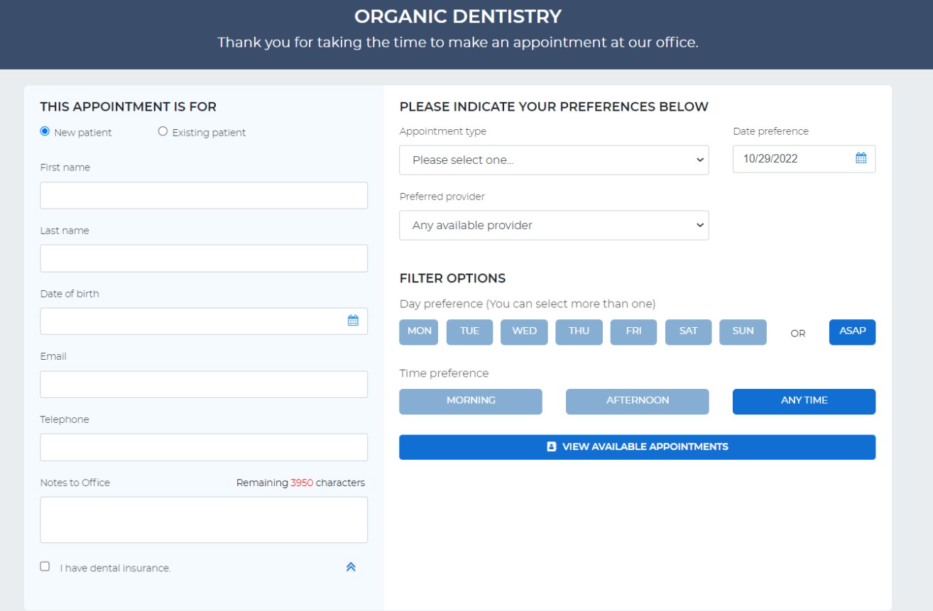 Denticon Practice Management Software EHR and Practice Management Software
