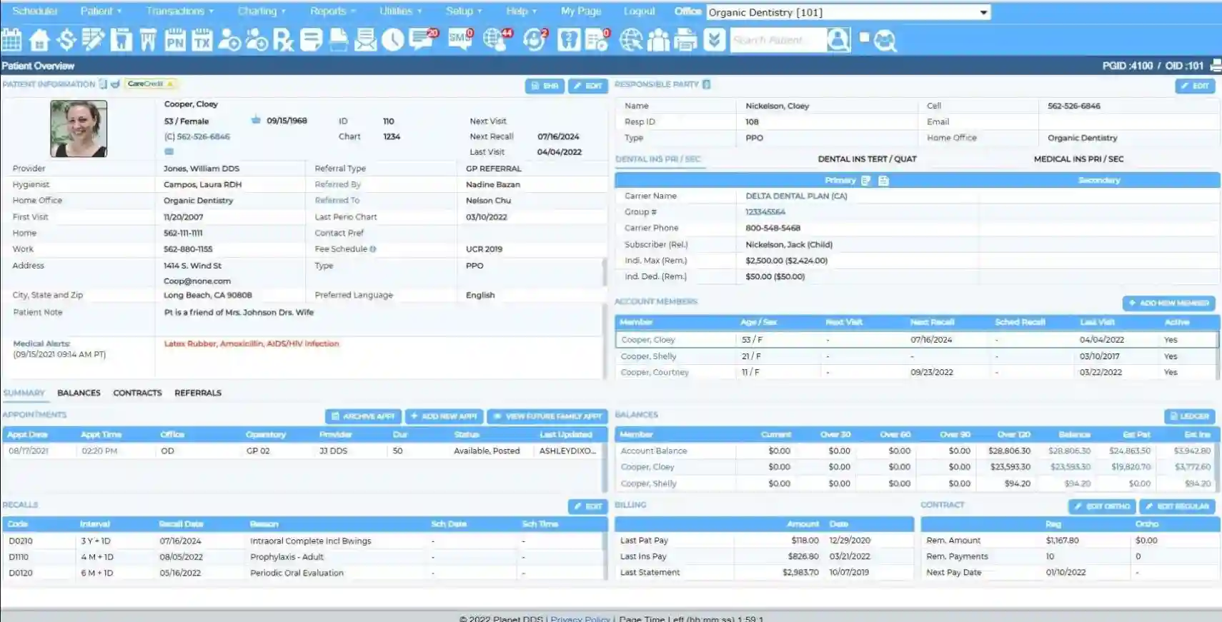 Denticon Practice Management Software EHR and Practice Management Software