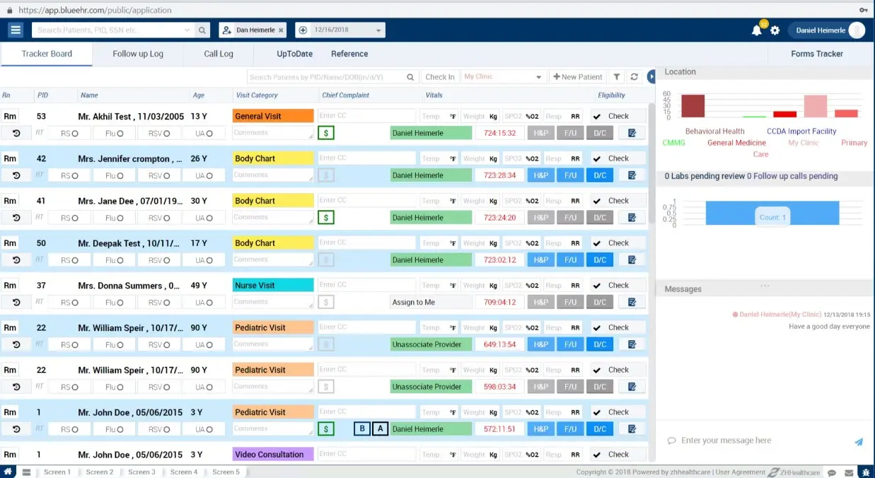 blueBriX Behavioral Health EHR Software EHR and Practice Management Software