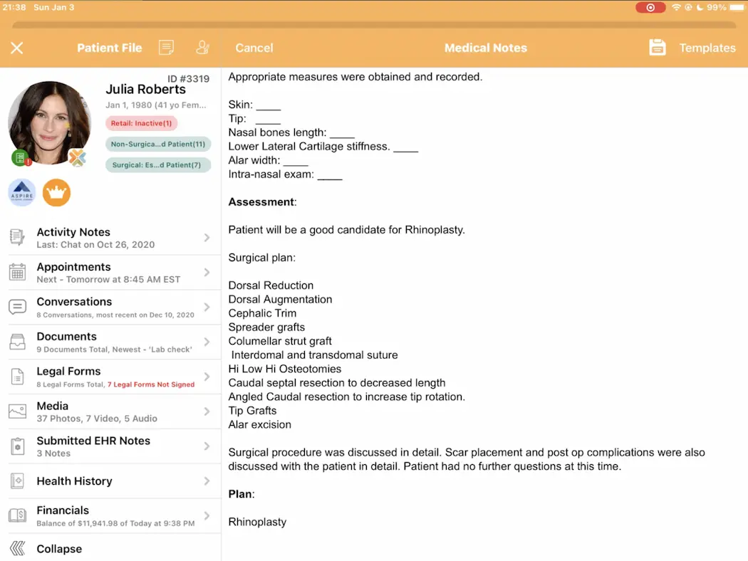 Symplast EMR Software EHR and Practice Management Software