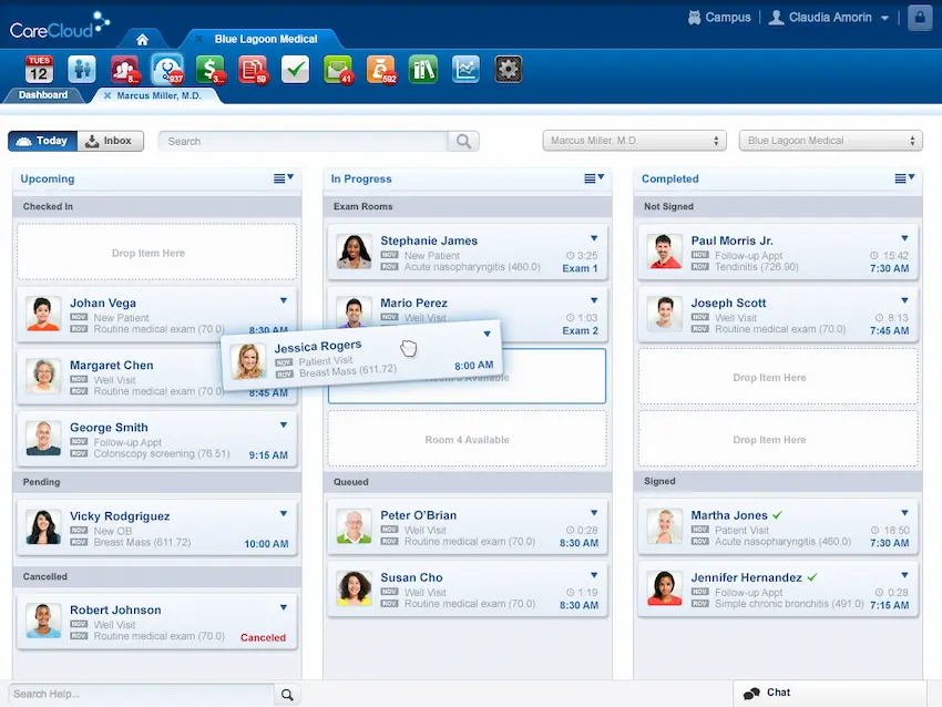 CareCloud EHR Software EHR and Practice Management Software