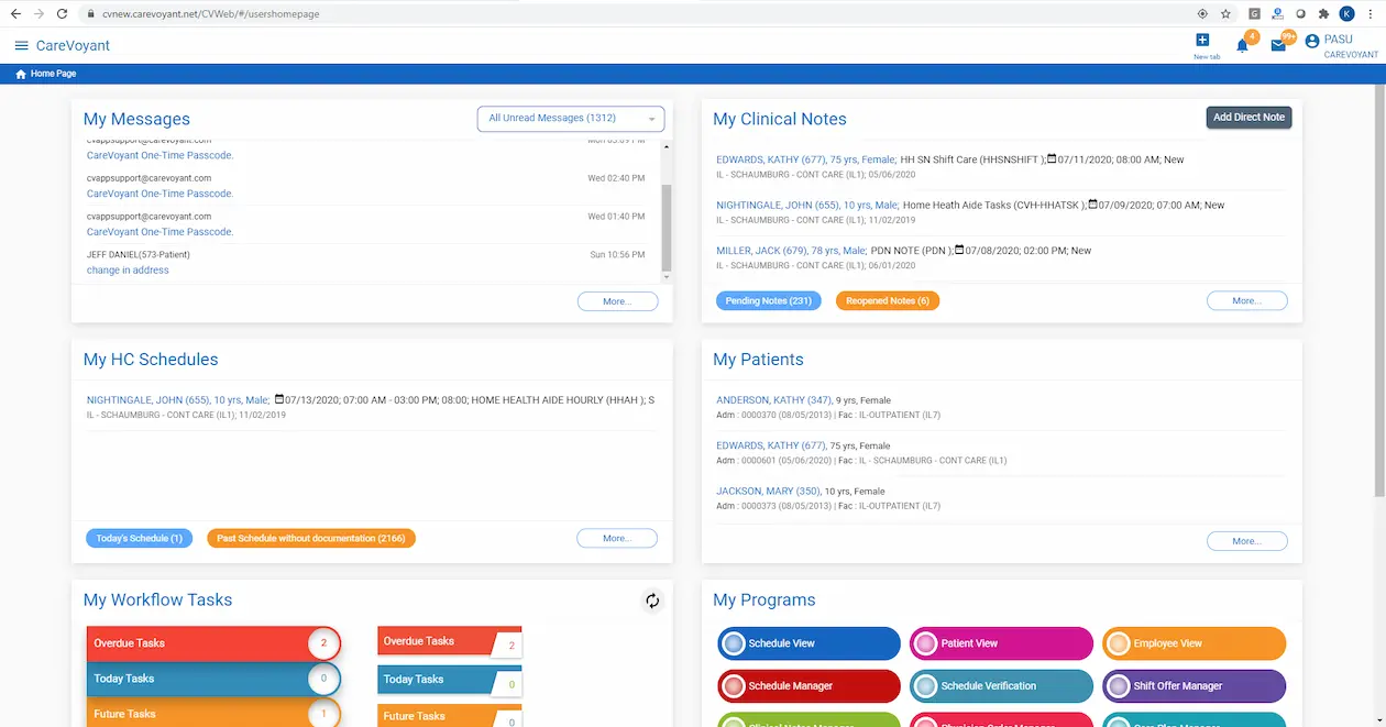 CareVoyant EMR Software EHR and Practice Management Software