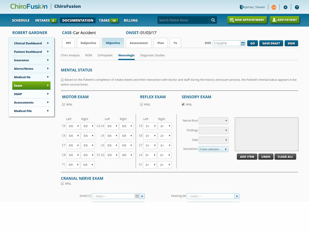 ChiroFusion EHR Software EHR and Practice Management Software