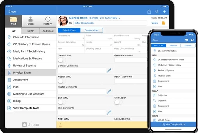 DrChrono Mac EMR Software Demo