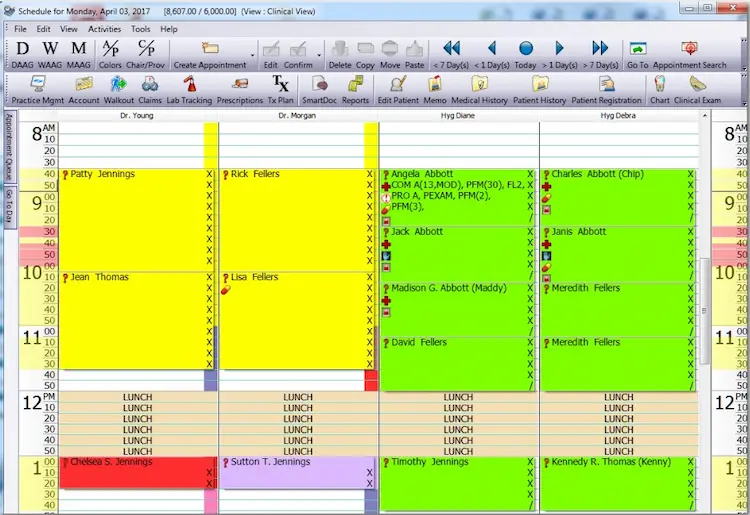 Eaglesoft Dental Practice Management Software EHR and Practice Management Software