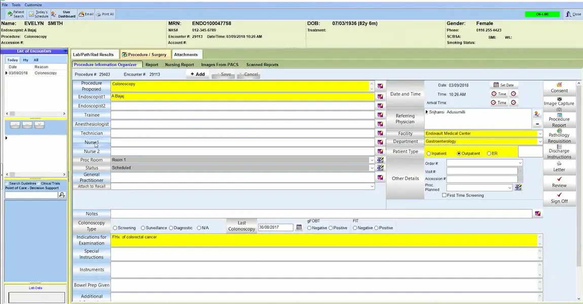 EndoVault 3.0 Cardiology EHR Software EHR and Practice Management Software