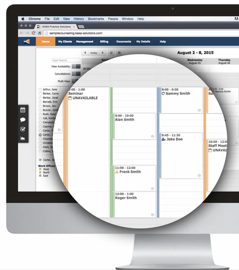 KASA Practice Solutions EHR and Practice Management Software