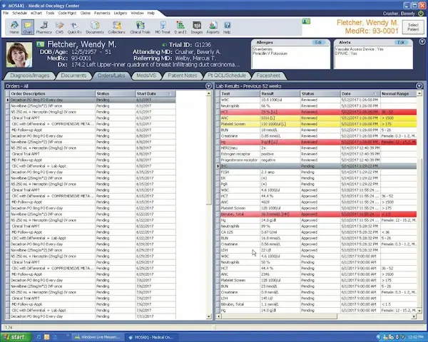MOSAIQ EHR Software By Elekta EHR and Practice Management Software