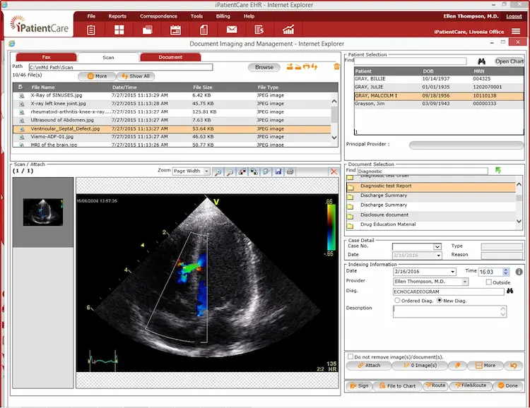 iPatientCare EHR Software EHR and Practice Management Software
