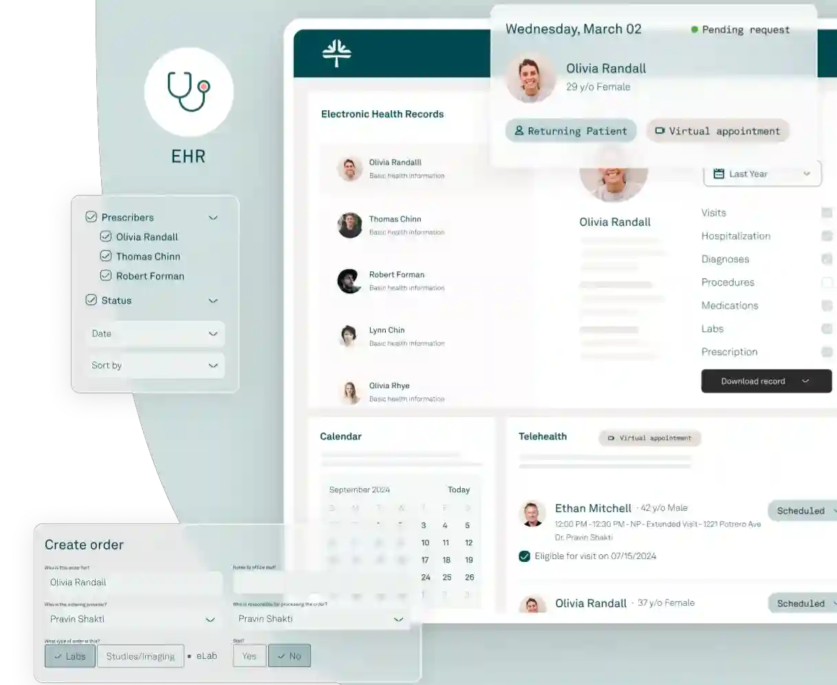 Tebra EMR Software Demo Screenshot